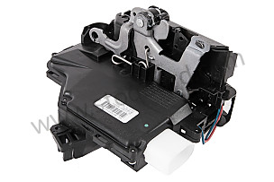 Door Lock Latch Assembly, Left, For 911 Boxster 1999 Through 2005  (9A783701503)