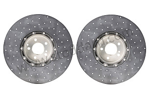 BRAID CARBON CERAMIC BRAKE DISCS 362 x 29 MM / REAR (99A001056650)
