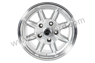 8-SPOKE WHEEL 8x15 ET10.6 WITH TUV APPROVAL POLISHED / POLISHED (99A001058664)