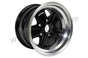 Maxilite  Wheel 15 X 9-Inch Et 15mm Offset Machined Lip With Black Center  (911361020079SB)