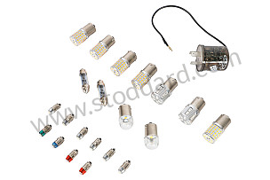 Interior/Exterior Light Set  12V BT5 Euro for UNITED STATES OF AMERICA only (VIN90108312)