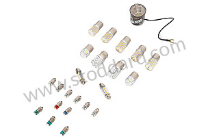 Interior/Exterior Light Set  12V BT6  USA for UNITED STATES OF AMERICA only (VIN90107412)