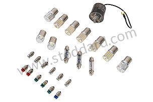 Interior/Exterior Light Set  6V C/SC Euro for OUTSIDE UNITED STATES OF AMERICA only (VIN90108506)