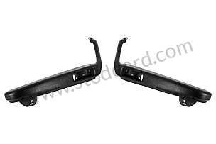 ARMREST KIT 911 69-73 LEFT STEERING WHEEL PAIR WITH DOUBLE HANDLE ON LEFT AND RIGHT PAIR / REPRODUCTION (99A001062137)