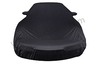 OUTDOOR CAR COVER WITH MIRROR POCKETS - BLACK WATERPROOF (911, 911G, 914, 964, 993, 993T)  (99A001062436)