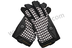 911 CLASSIC PEPITA MECHANICAL ASSEMBLY GLOVES WITH MAGNET - SIZE 8/M  (PCG901008A)