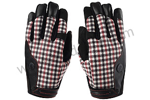 911 CLASSIC PEPITA RED MECHANICAL ASSEMBLY GLOVES WITH MAGNET - SIZE 10/XL  (PCG901110A)
