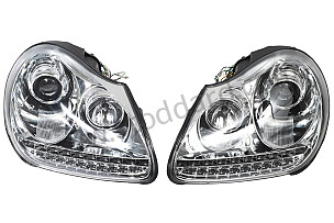 FRONT HEADLIGHTS WITH LED INDICATOR EUROPEAN VERSION / PAIR (99A001064184)