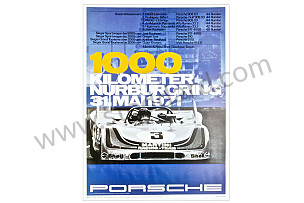 1,000 KM NURBURGRING POSTER 1971 70 X 50 CENTIMETRE (99A000106589)