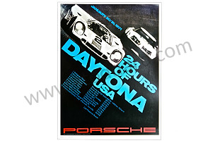 DAYTONA 24 HOUR RACE POSTER 1971 70 X 50 CENTIMETRE (99A000106605)