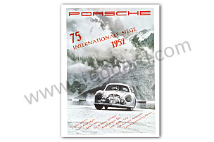 POSTER 356 INTERNATIONALE SIEGE 70 X 50 CENTIMETRE (99A000106606)