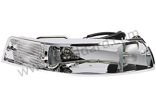 Front right turn signal housing, for 911 912 1969-1973 European Spec METAL / FRONT RIGHT (SIC63193630)