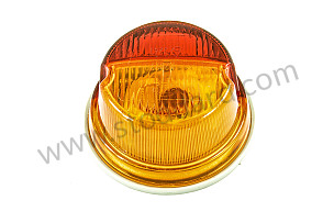 ONE ROUND ORANGE/RED TAIL LIGHT FOR 911R ONE (99A000106669)