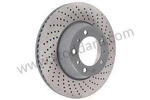 Right Rear Brake Disc Rotor For 996 Cup  (99635240690)