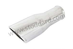 THICK EDGE STAINLESS STEEL SILENCER TAILPIPE  (99A000106712)