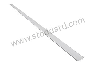 MOULDING satin aluminium / satin aluminium (4W9) / ALUMINIUM / FRONT LEFT / OPTION: ALUMINIUM PACKAGE (Option code: IQJ2) (955559283024W9)