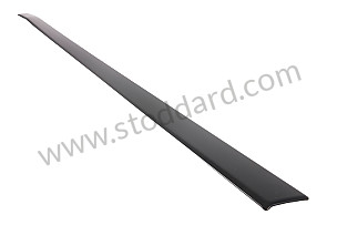MOULDING MATT BLACK / MATT BLACK (XX2) / FRONT RIGHT / OPTION: ALUMINIUM PACKAGE VERSION 2 (Option code: IQJ4) (95555928801XX2)