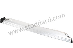 DOOR SILL RAIL satin aluminium / satin aluminium (4W9) / ALUMINIUM / LEFT / OPTION: WITHOUT AEROKIT (Option code: I2D0), OPTION: ADDITIONAL BODY COVERS STONE GUARDS TYPE 3 (Option code: I6ES) (955559553014W9)