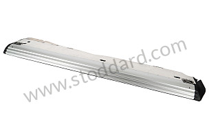 DOOR SILL RAIL satin aluminium / satin aluminium (4W9) / ALUMINIUM / RIGHT / OPTION: WITHOUT AEROKIT (Option code: I2D0), OPTION: ADDITIONAL BODY COVERS STONE GUARDS TYPE 3 (Option code: I6ES) (955559554014W9)