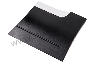COVER SATIN BLACK / SATIN BLACK (B41) / RIGHT / OPTION: WITHOUT CHROME PACKAGE (Option code: IQJ0), OPTION: FRONT END PROTECTION (Option code: IVR4) (95555966003B41)