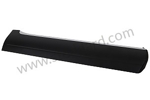 STRIP SATIN BLACK / SATIN BLACK (B41) / RIGHT / OPTION: WITHOUT CHROME PACKAGE (Option code: IQJ0), OPTION: FRONT END PROTECTION (Option code: IVR4) (95555966803B41)