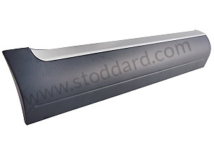 DOOR BASECOAT MOLDING undercoat / undercoat (G2X) / RIGHT / OPTION: WITHOUT CHROME PACKAGE (Option code: IQJ0), OPTION: WITHOUT ANTI RAM PROTECTION MEASURES (Option code: IVR0) (95555968203G2X)