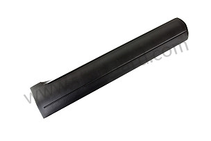 STRIP SATIN BLACK / SATIN BLACK (B41) / RIGHT / OPTION: ALUMINIUM PACKAGE VERSION 2 (Option code: IQJ4), OPTION: FRONT END PROTECTION (Option code: IVR4) (95555968601B41)
