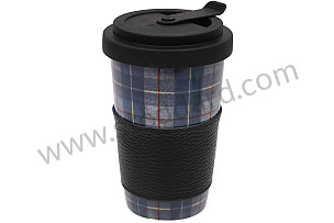 BLUE TARTAN TAKEAWAY COFFEE CUP  (99A001076711)