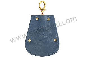 REUTTER ORIGINAL CASE KEYCHAIN BLUE / BLUE / LEATHER (99A001078839)