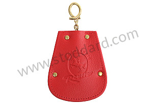 REUTTER ORIGINAL CASE KEYCHAIN RED / RED / LEATHER (99A001078840)