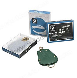 Key Fob Case Pouch For Porsche 356 In Green Leather GREEN / GREEN / LEATHER (PCG044200006JD)