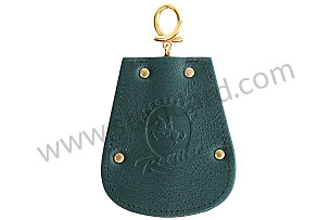 REUTTER ORIGINAL CASE KEYCHAIN GREEN / GREEN / LEATHER (99A001078841)