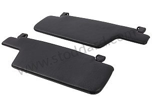 SUN VISOR 911 67-89 TARGA BLACK / BLACK PAIR RIGHT HAND DRIVE Right-hand drive / PAIR (99A001080503)