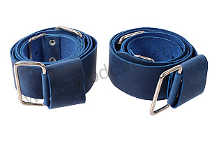 LUGGAGE STRAP 356 / 912 / 911 65-73 THE COMPLETE KIT PAIR / BLUE / BLUE (99A001080511)