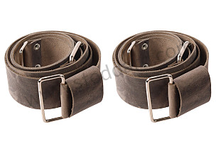 LUGGAGE STRAP 356 / 912 / 911 65-73 THE COMPLETE KIT PAIR / GREY / GREY (99A001080517)