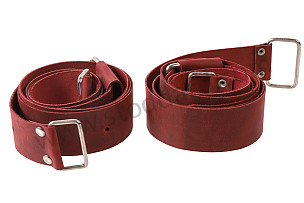 LUGGAGE STRAP 356 / 912 / 911 65-73 THE COMPLETE KIT PAIR / BURGUNDY / BURGUNDY (99A001080519)