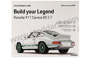 911 CARRERA 2.7 RS 1/24 SCALE MODEL WITH ENGINE SOUND (ENGLISH & GERMAN) - NEW VERSION  (99A001083259)