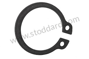 Small Circlip For Lower Steering Shaft Bearing 911 1974-1989  (90004100800)