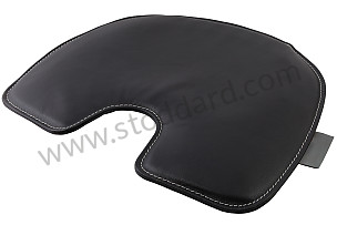 Speedster Chair Cushion Black Leather  (9902509000)