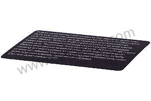 INDICATION STICKER  (98770140107)