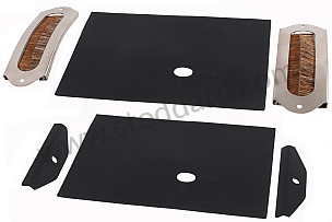 Headlight Mechanism Brush Seal Set, For Early 914 1970-1971  (91475018511BSIC)