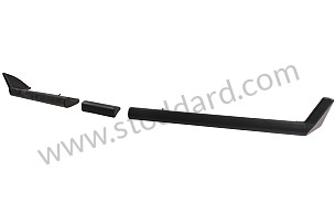 Dashboard Knee Trim Set, Fits 911 912E 1974-1989 91155203527  (91155203527SETSIC)