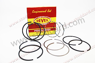 Deves 1855 Piston Ring Set For 2.0l 911, 911e, And 911l. 80mm-1.50, 2.00, 4.00  (SIC10318550)