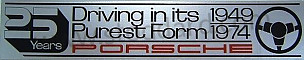 Driving In Its Purest Form Decal.  (NLA70102000)