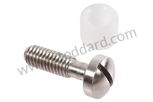 Chrome Headlamp Rim Mounting Screw And Spacer  (NLA63111200)