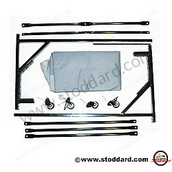 Hardtop Caddy - Holds Hardtop Or Targa Top When Not Installed--With Casters And Cover.  (SIC50310700)