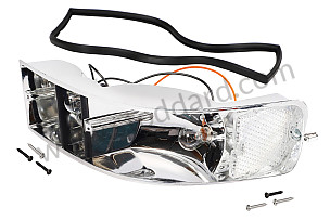REAR LEFT TURN SIGNAL UNIT 911 69-88 WITHOUT GLASS USA PLASTIC / for UNITED STATES OF AMERICA only / REAR RIGHT (99A001092470)