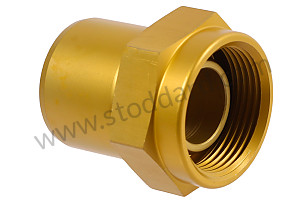 Argus&nbsp;Oil Line Straight&nbsp;Fitting Set M26x1.5. For 356 4 Cam Carrera  (NLA4145B)