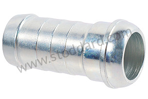 Straight Nipple For Small 911 914-6 Oil Hoses  (SIC8101600)