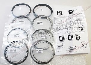 Deves 1892 Piston Ring Set For 2.2 Liter 911t W/ Mahle Pistons.  (SIC10318920)